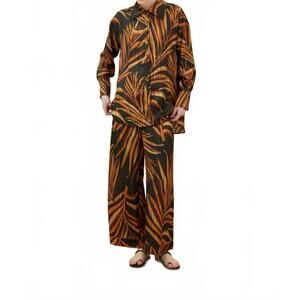 NEW LACE button down shirt in black